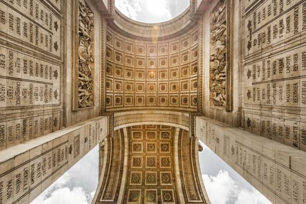 Photograph Rene Spalek Arc De Triomphe Paris on One Eyeland